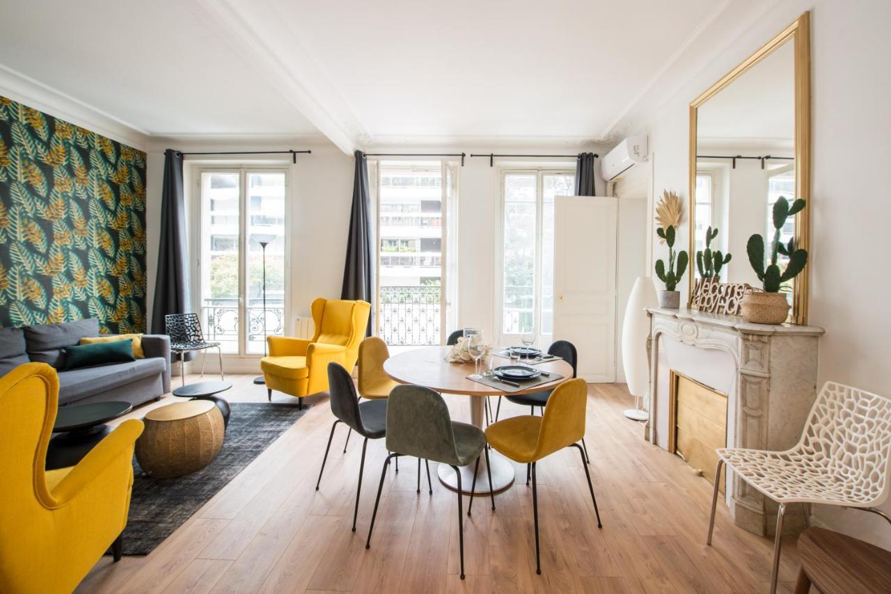 פריז 2 Bedroom Appartement Near Tour Eiffel & Trocadero מראה חיצוני תמונה